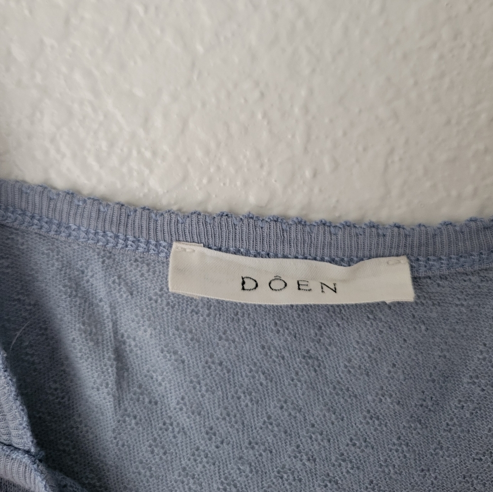 Doen Blue Ribbed Camisole Tank - Picture 6 of 9